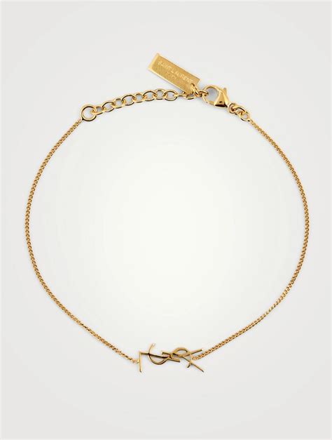 women ysl bracelet|the saint lauren ladies braclets.